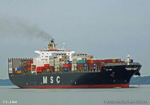 vessel Msc Vidhi IMO: 9238739, Container Ship
