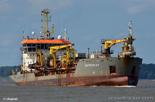 vessel Waterway IMO: 9240005, Hopper Dredger
