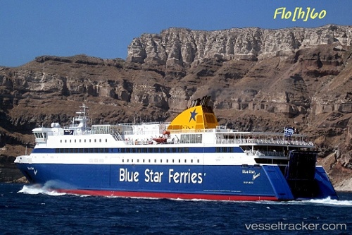 vessel Blue Star Naxos IMO: 9241786, Passenger Ro Ro Cargo Ship
