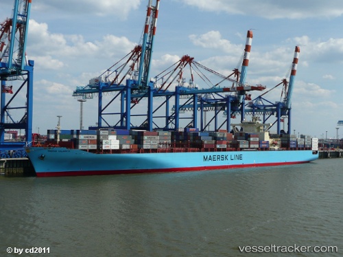vessel Maersk Kalamata IMO: 9244946, Container Ship
