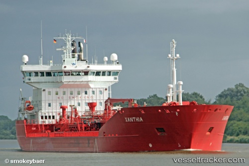 vessel Xanthia IMO: 9246152, Chemical Oil Products Tanker
