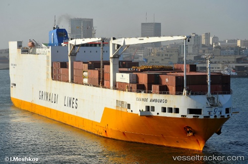 vessel Grande Amburgo IMO: 9246607, Ro Ro Cargo Ship
