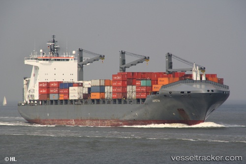 vessel Lutetia IMO: 9246695, Container Ship
