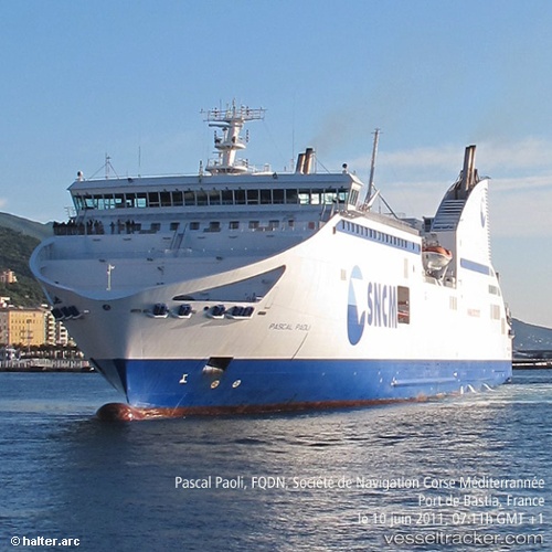vessel Pascal Paoli IMO: 9247510, Passenger Ro Ro Cargo Ship
