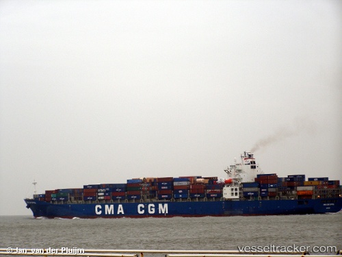 vessel Cma Cgm Eiffel IMO: 9248112, Container Ship
