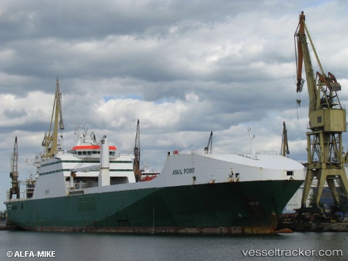 vessel Anvil Point IMO: 9248540, Ro Ro Cargo Ship
