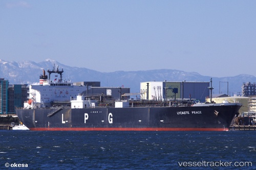 vessel Lycaste Peace IMO: 9249336, Lpg Tanker
