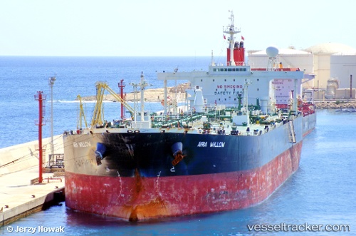 vessel Afra Willow IMO: 9251822, Crude Oil Tanker

