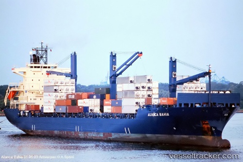 vessel HUNSA BHUM IMO: 9251846, Container Ship