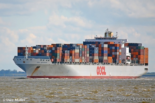 vessel Oocl Rotterdam IMO: 9251999, Container Ship

