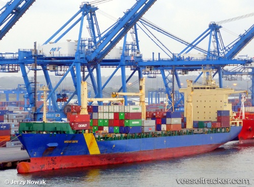 vessel Zhuchengxinzhou IMO: 9252993, Container Ship
