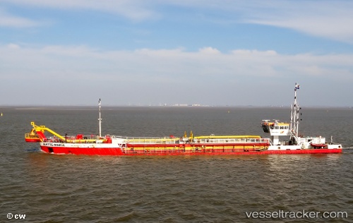 vessel Mette maria IMO: 9254068, Hopper Dredger
