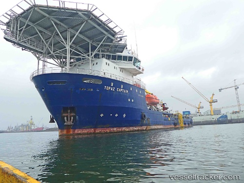 vessel TOPAZ CAPTAIN IMO: 9255115, Offshore Support Vessel