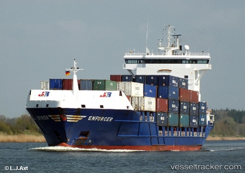 vessel Enforcer IMO: 9255737, Container Ship
