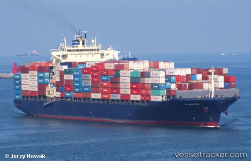 vessel Singapore IMO: 9256224, Container Ship
