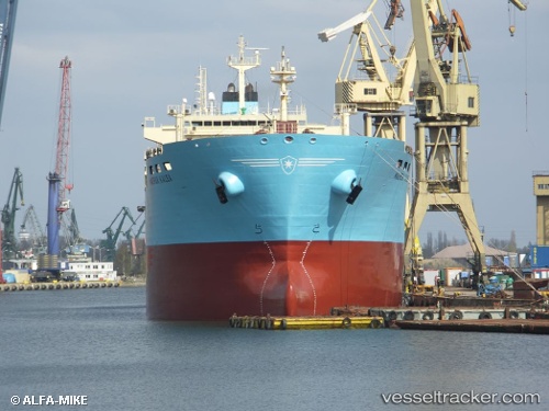 vessel Maersk Kalea IMO: 9256298, Chemical Oil Products Tanker
