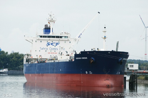 vessel Anichkov Bridge IMO: 9256901, Chemical Oil Products Tanker
