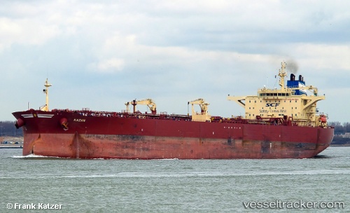 vessel Kazan IMO: 9258002, Crude Oil Tanker
