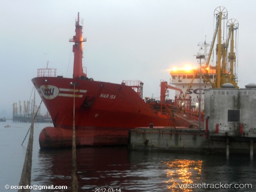 vessel Santa Lucia IMO: 9260500, Chemical Oil Products Tanker
