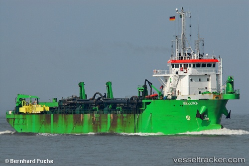 vessel Mellina IMO: 9260689, Hopper Dredger
