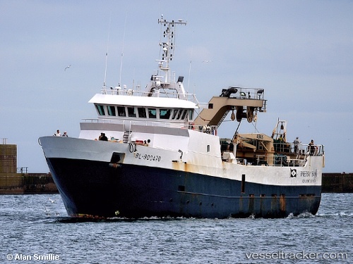 vessel Bressay bank Pair Tr IMO: 9261499, Fishing Vessel
