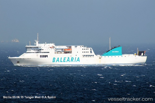 vessel Sicilia IMO: 9261542, Passenger Ro Ro Cargo Ship
