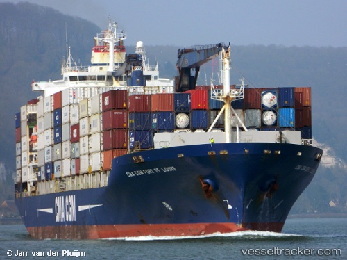 vessel 'CMACGM FORT ST LOUIS' IMO: 9261889, 