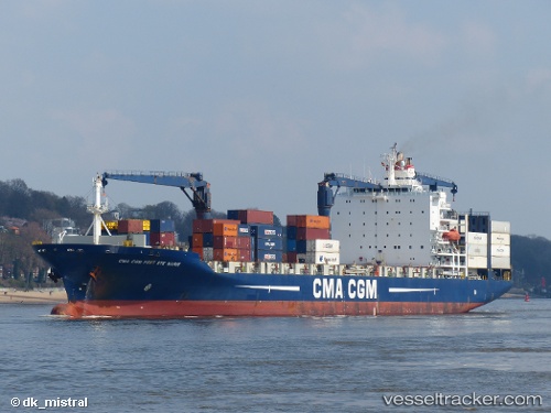 vessel Cmacgm Fort St Marie IMO: 9261906, Container Ship
