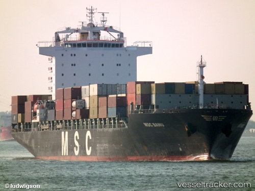 vessel Msc Banu IMO: 9263332, Container Ship
