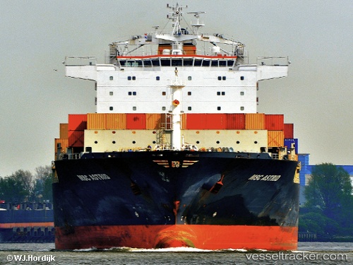 vessel Msc Astrid IMO: 9263344, Container Ship
