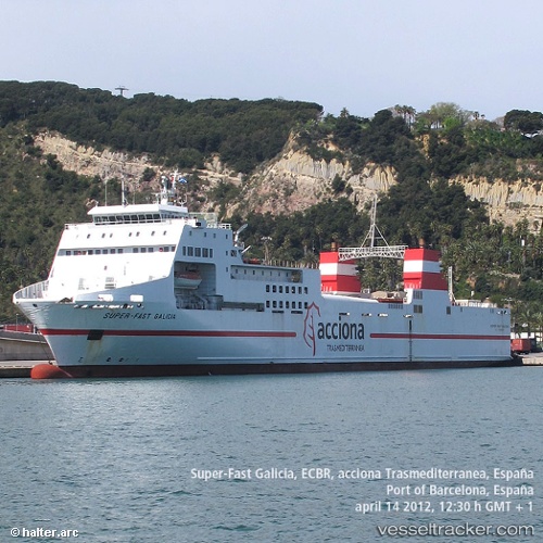 vessel Ciudad De Ibiza IMO: 9263370, Passenger Ro Ro Cargo Ship
