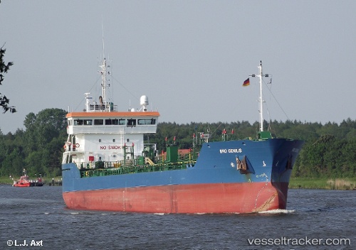 vessel Thun Genius IMO: 9263605, Chemical Oil Products Tanker
