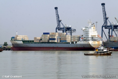vessel Shahr E Kord IMO: 9270684, Container Ship
