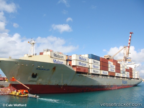 vessel Maunalei IMO: 9273686, Container Ship
