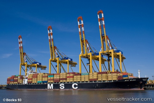 vessel Msc Eleni IMO: 9278143, Container Ship
