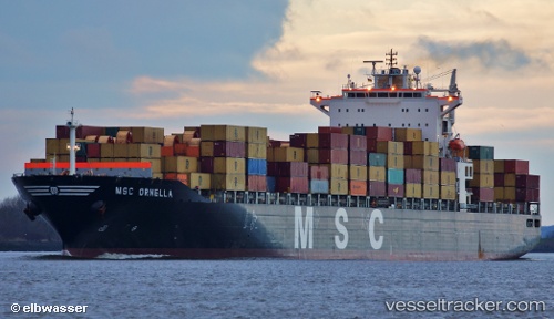 vessel Msc Ornella IMO: 9281267, Container Ship
