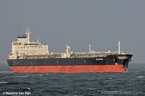 vessel ROUTE IMO: 9281853, Crude Oil Tanker
