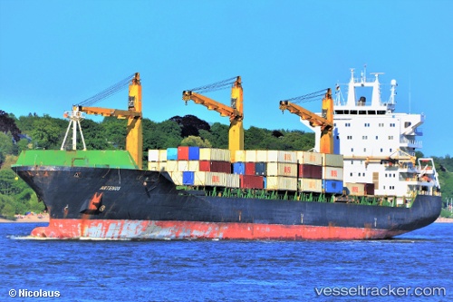 vessel Artenos IMO: 9283021, Container Ship
