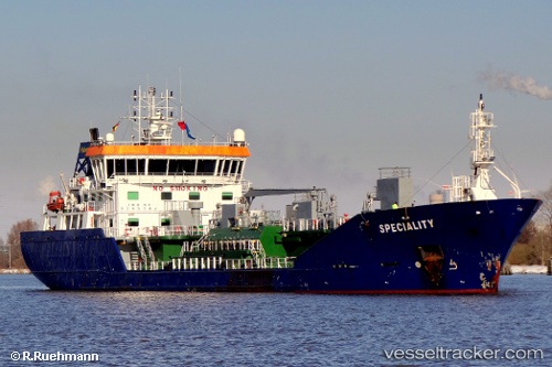vessel Speciality IMO: 9285184, Chemical Oil Products Tanker
