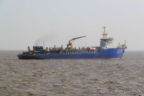 vessel Wan Qing Sha IMO: 9285768, Hopper Dredger
