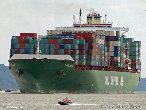 vessel Cscl Asia IMO: 9285976, Container Ship

