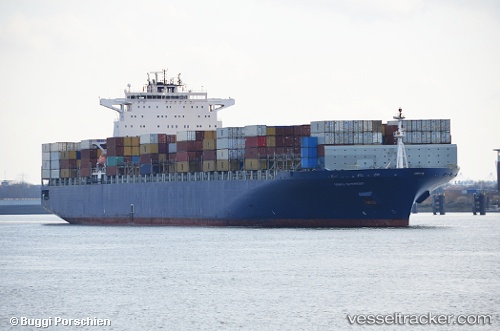 vessel MSC EVEREST IMO: 9286231, Container Ship