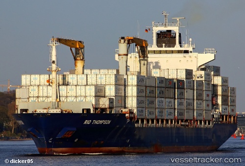 vessel As Petronia IMO: 9286786, Container Ship
