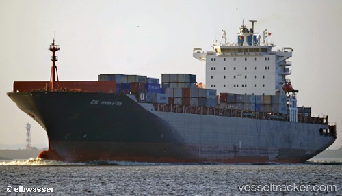 vessel Csl Manhattan IMO: 9289556, Container Ship
