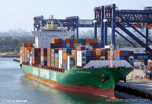 vessel Cscl Brisbane IMO: 9290139, Container Ship
