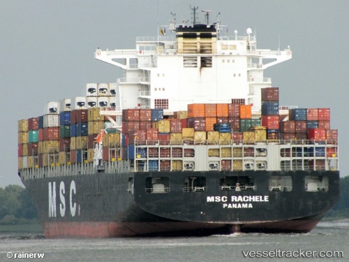 vessel MSC RACHELE IMO: 9290282, Container Ship