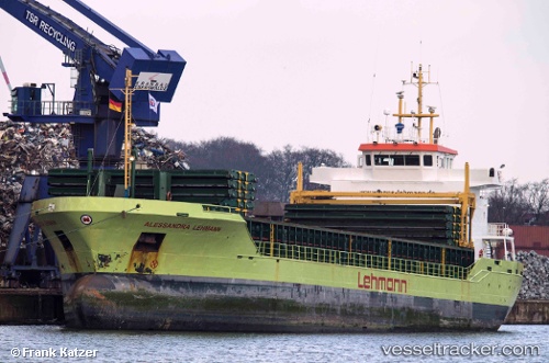 vessel Alessandra Lehmann IMO: 9290684, Deck Cargo Ship

