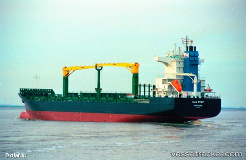 vessel As Freya IMO: 9292436, Container Ship
