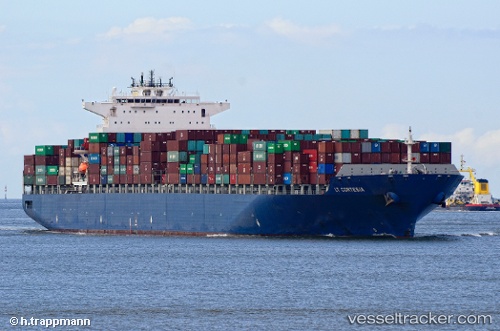 vessel CONTI CORTESIA IMO: 9293753, Container Ship