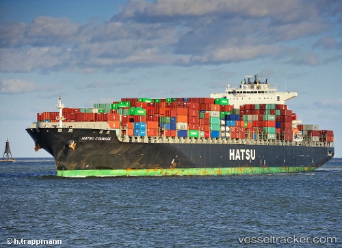 vessel CONTI COURAGE IMO: 9293789, Container Ship